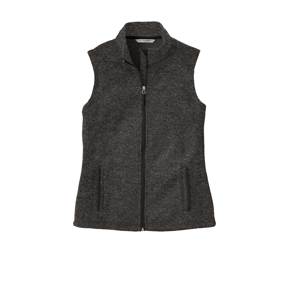 Port Authority® Ladies Sweater Fleece Vest