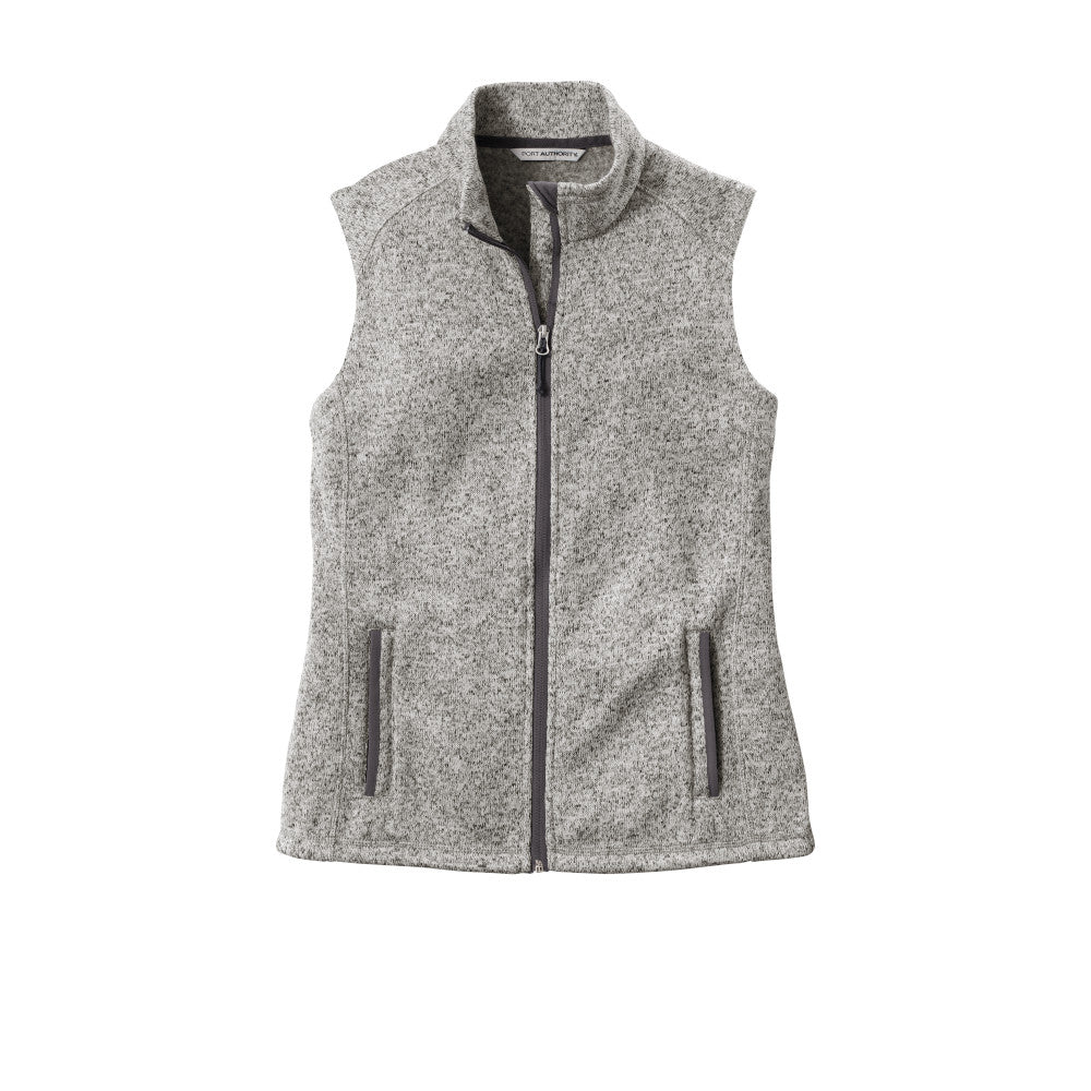 Port Authority® Ladies Sweater Fleece Vest