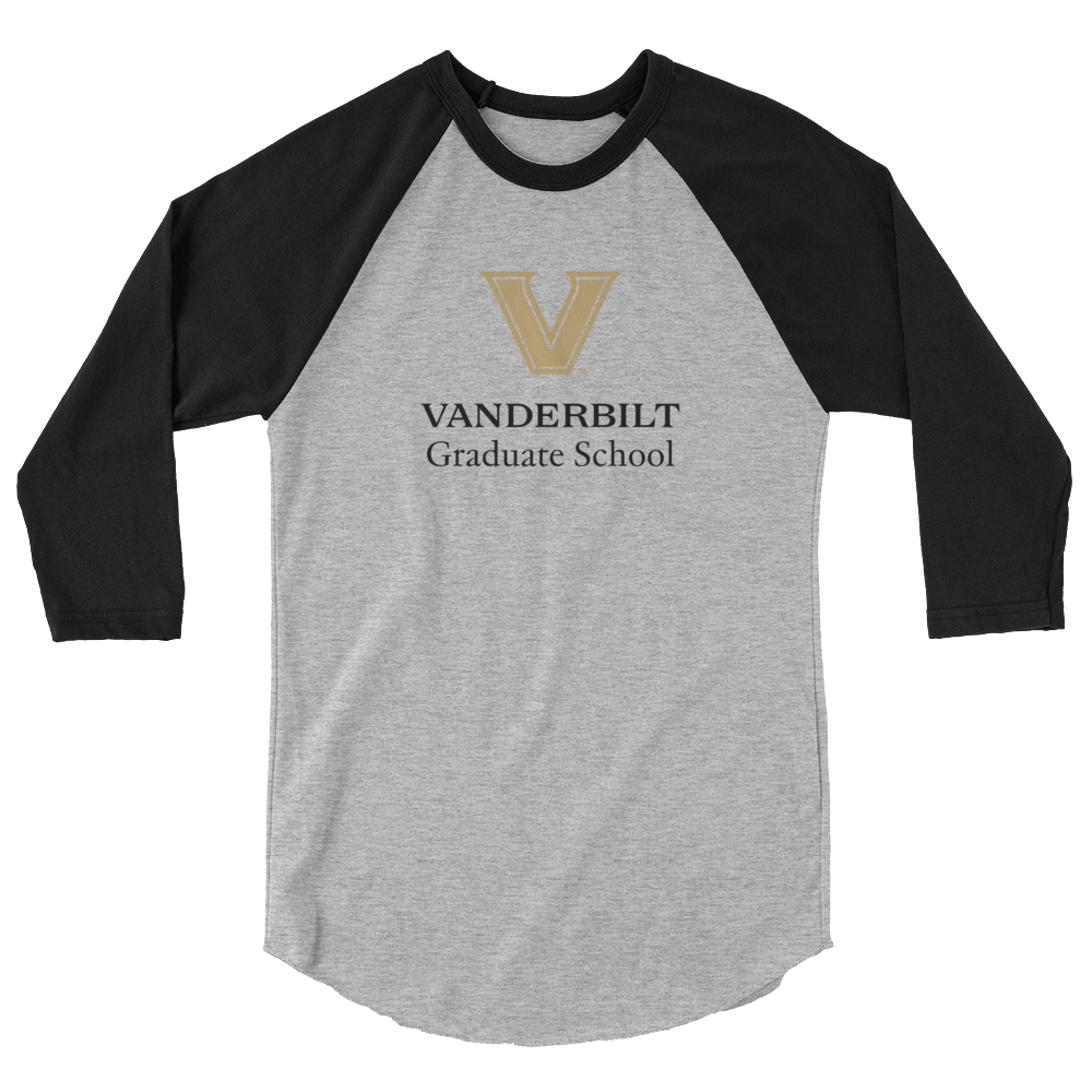 VU Grad School 3/4 sleeve raglan shirt