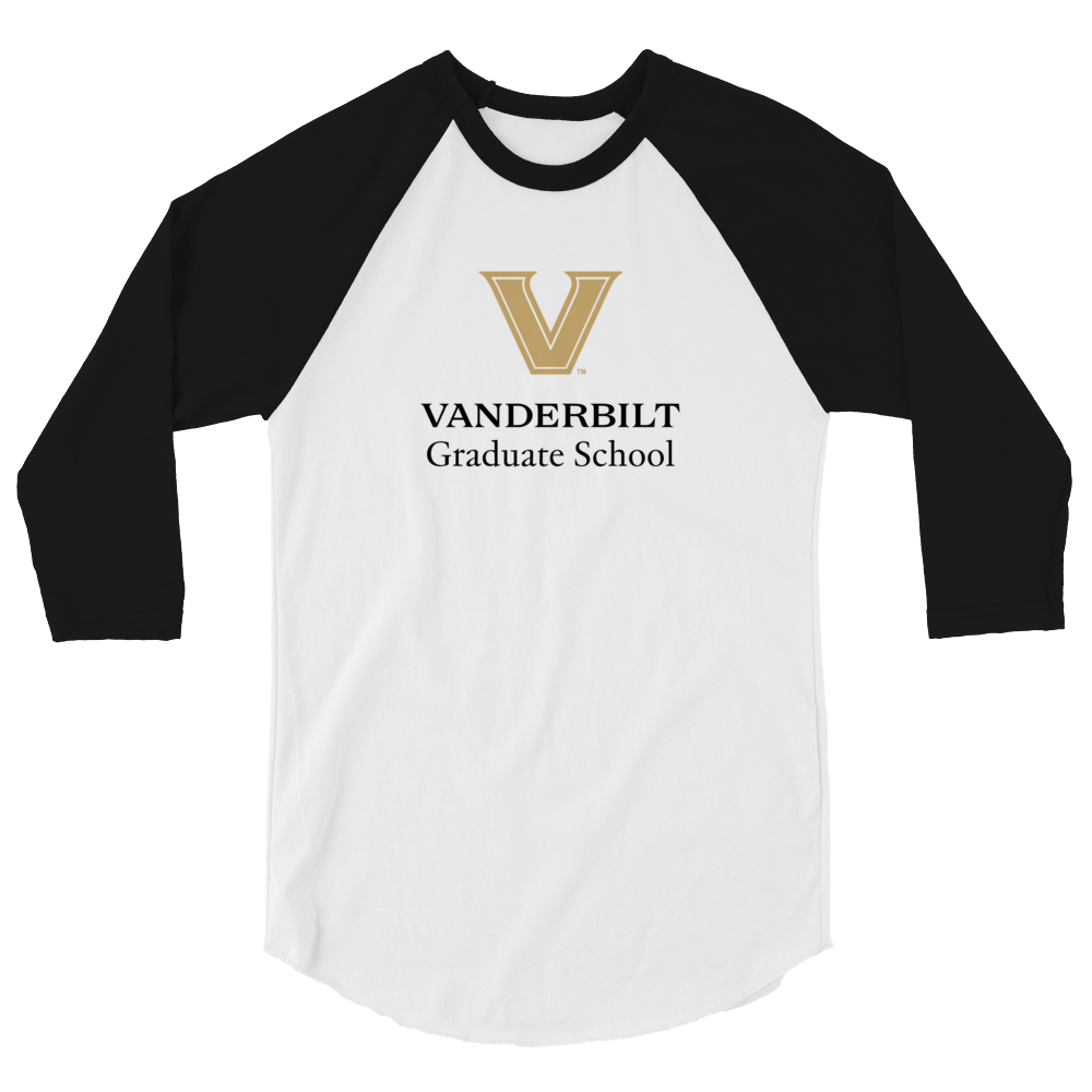 VU Grad School 3/4 sleeve raglan shirt