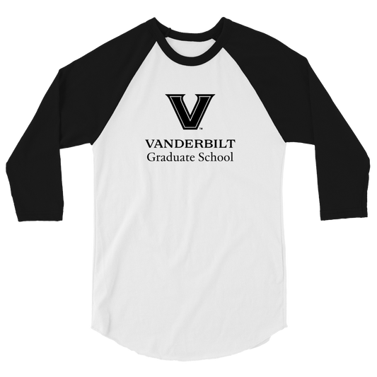 VU Grad School 3/4 sleeve raglan shirt