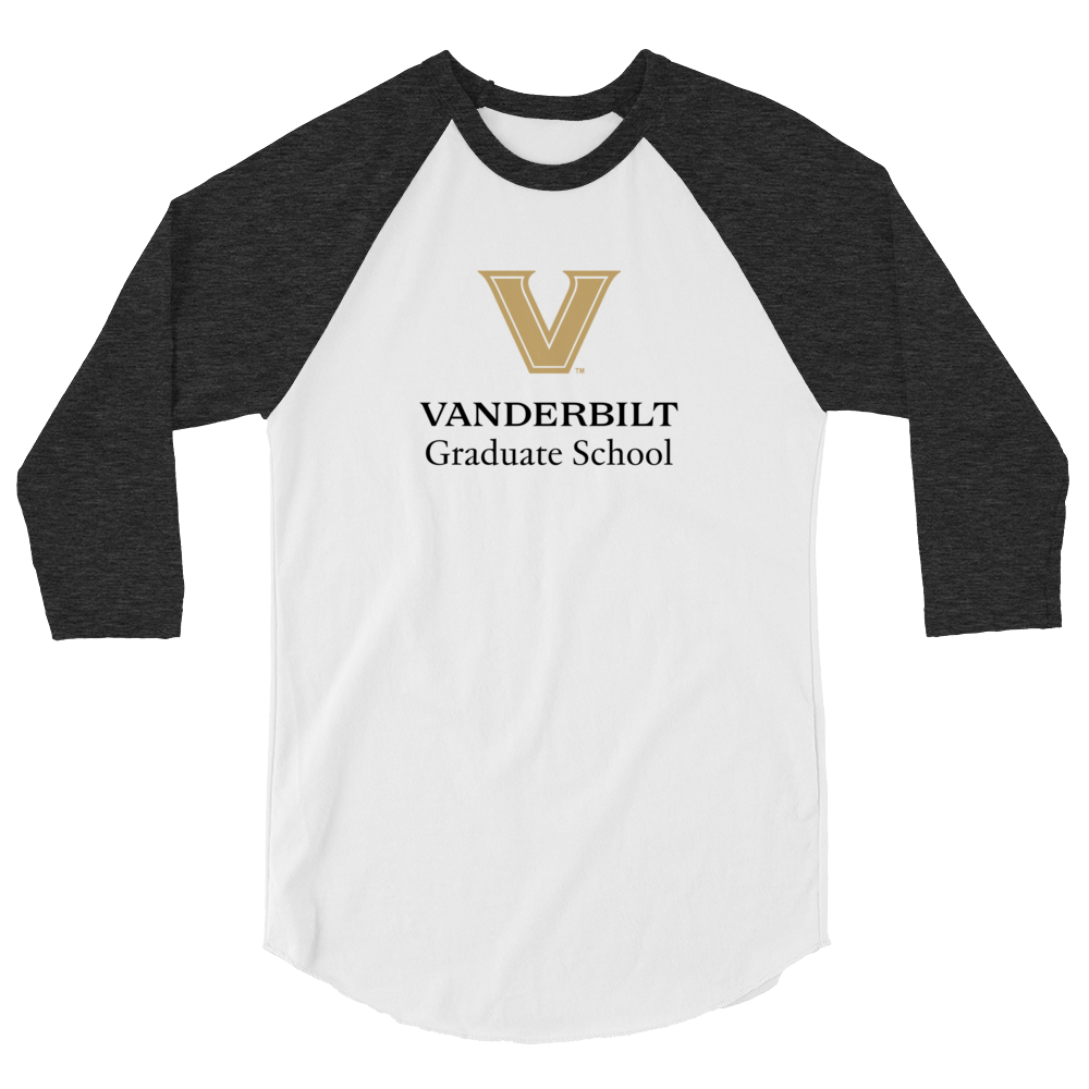 VU Grad School 3/4 sleeve raglan shirt